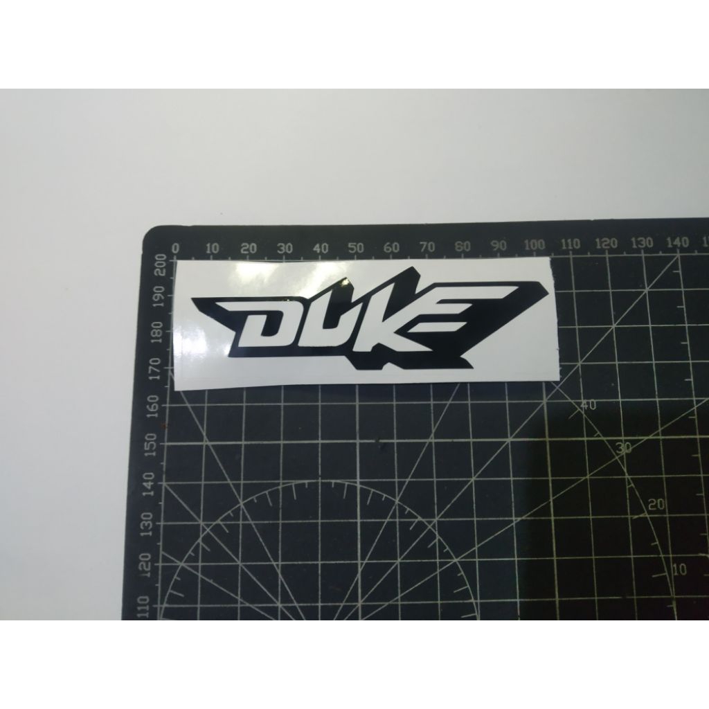 

stiker cutting duke