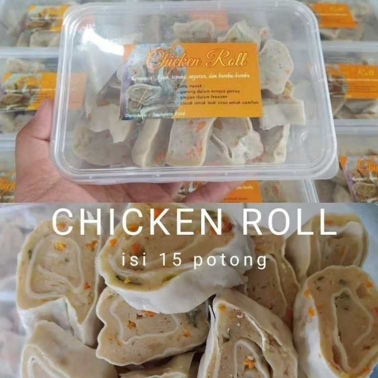 

CHICKEN ROLL ISI 15 PCS