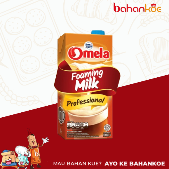 

FRISIAN FLAG OMELA FOAMING MILK KTK 1 LT