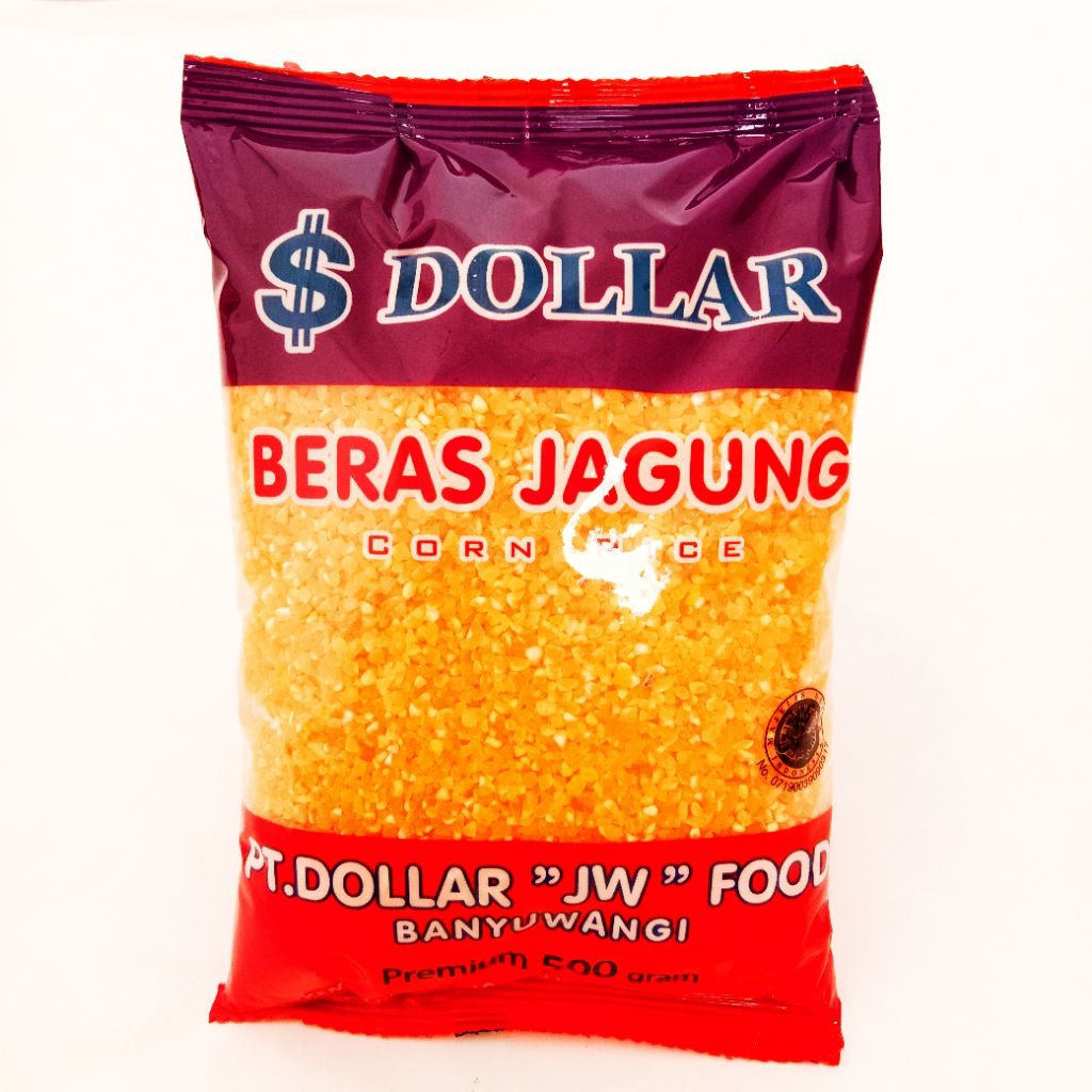 

beras jagung dollar premium 500g