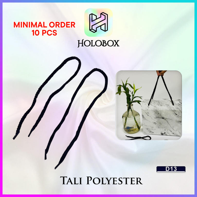 

Tali|Tali Hitam |Tali Polyester|Tali Kepang Sumbu|Packaging|(D13-01)