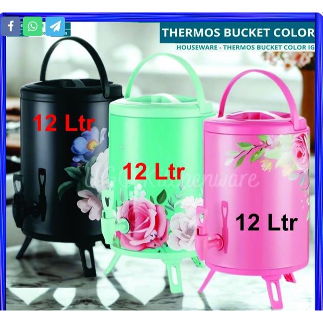 MILK TEA BUCKET UGO WARNA/ DISPENSER AIR/ TERMOS AIR