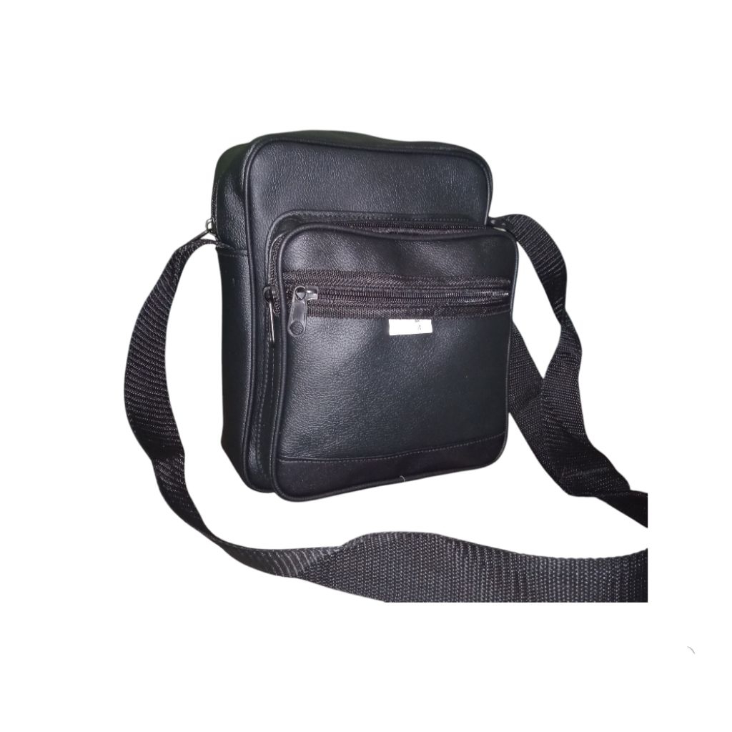 tas selempang pria kulit pu premium waterproof kantong modis model terbaru