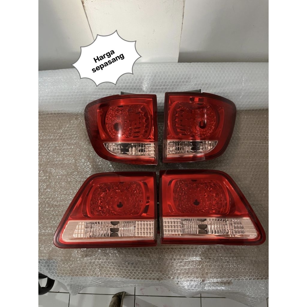 stoplamp lampu belakang toyota fortuner 2005 2006 2007 2008 original
