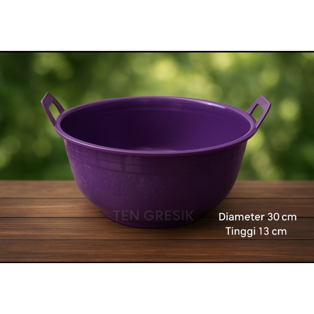 Bak Kuping Ukuran 16 Warna Hijau Dan Biru / Ember Plastik Kuping Ukuran 16