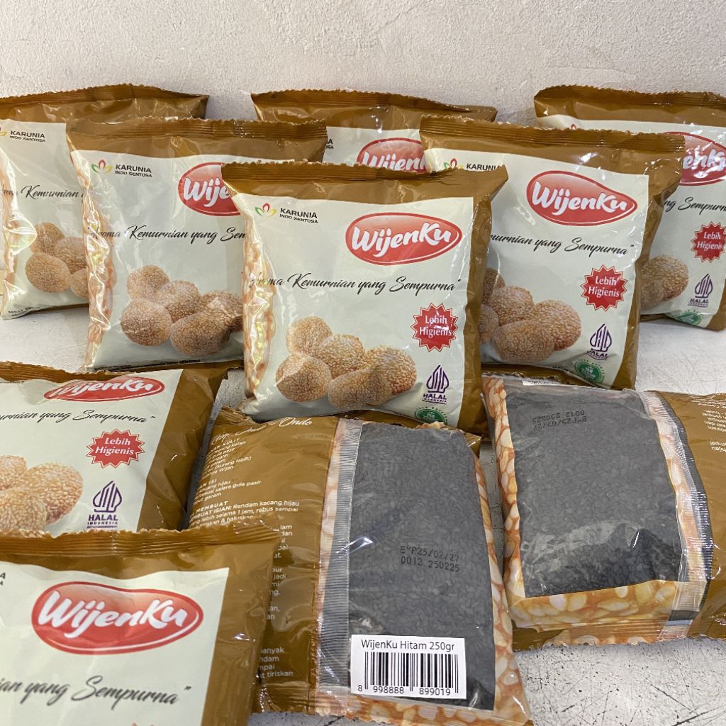 Wijenku wijen hitam 250 gram | wijen hitam | biji wijen hitam