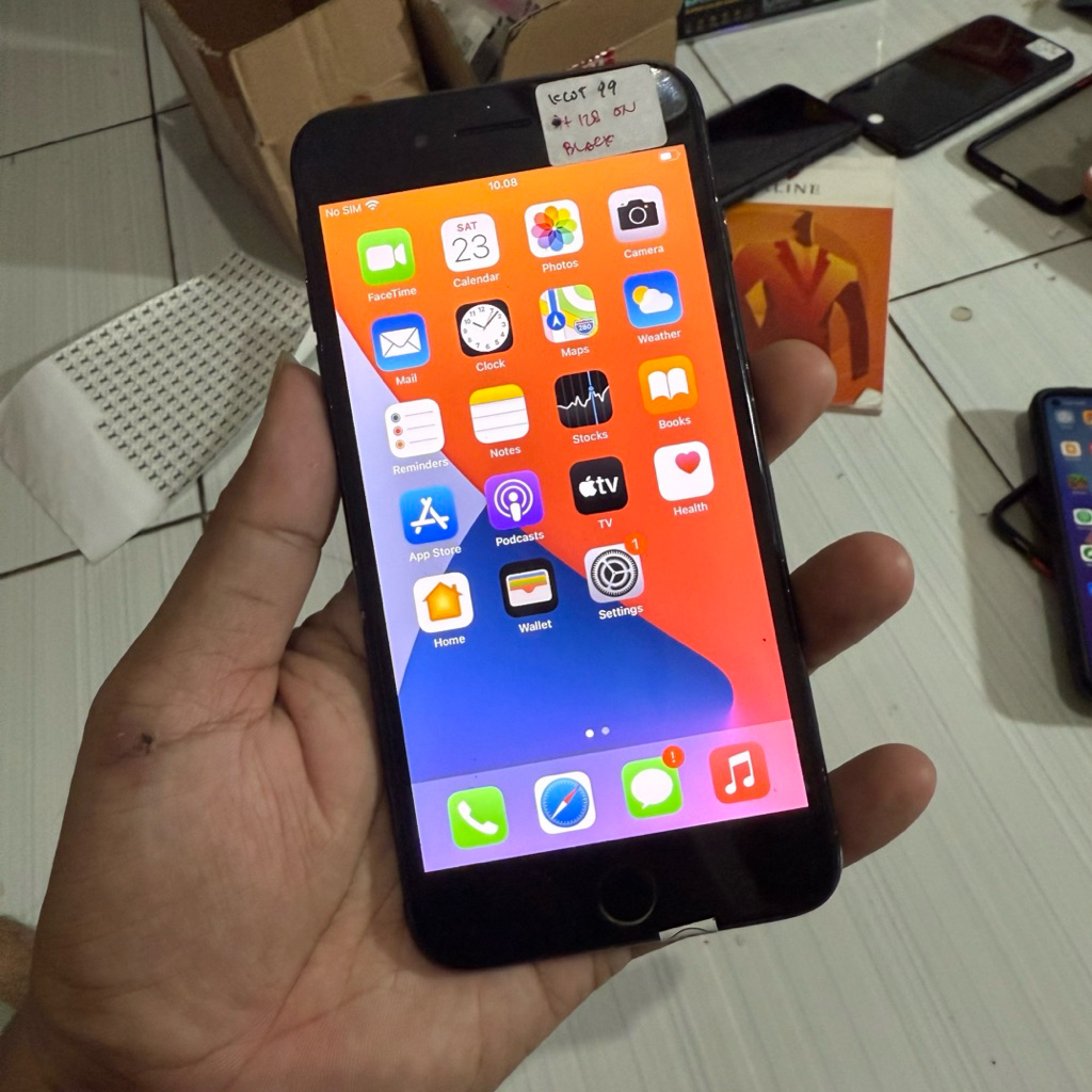 (99) IP 7 PLUS 128GB BYPASS CELL BLACK