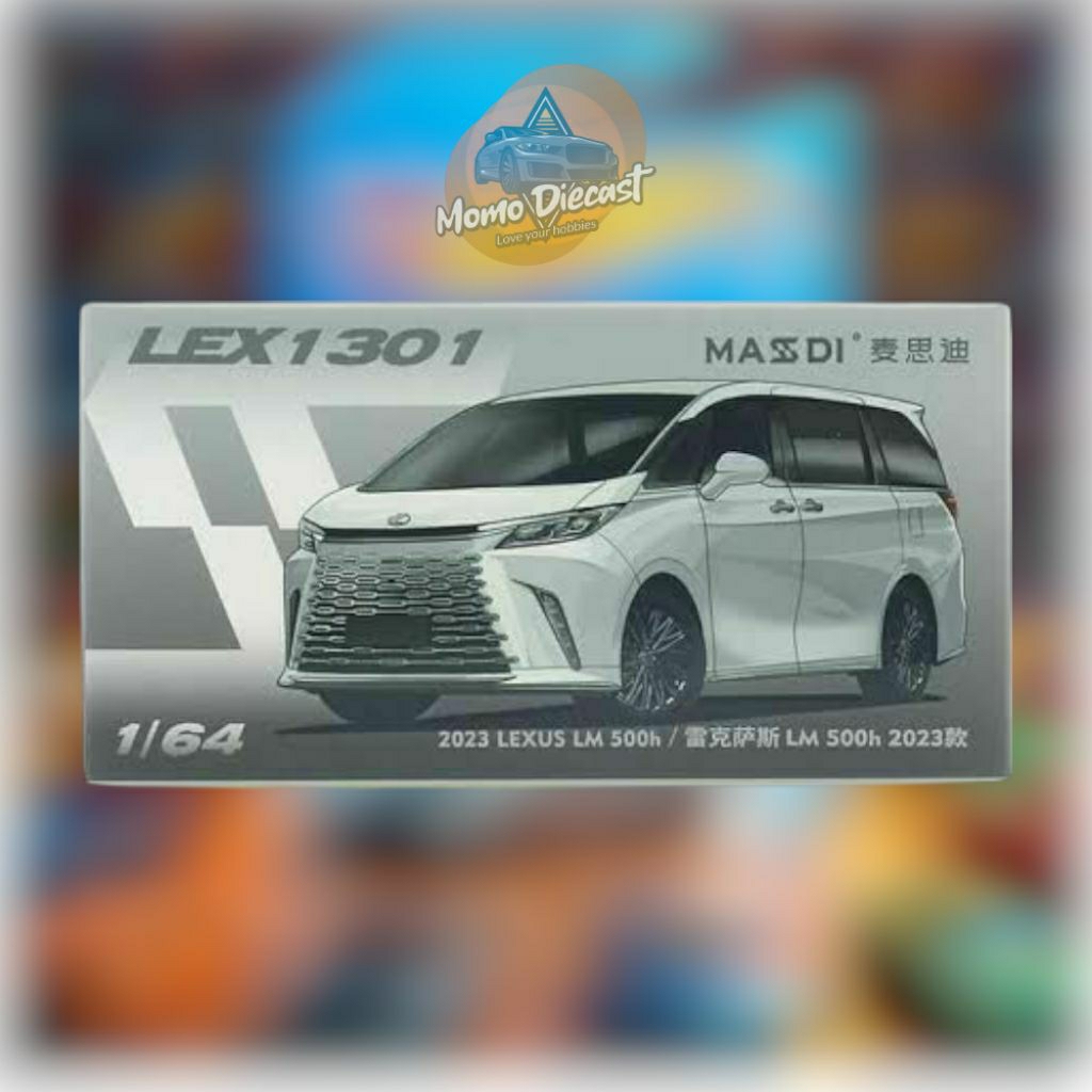 Massdi Diecast 2023 Lexus LM 500h