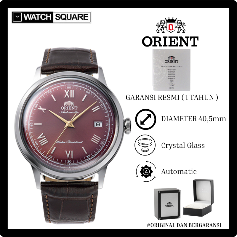 Jam tangan pria ORIENT RA-AC0026R Bambino Version 2