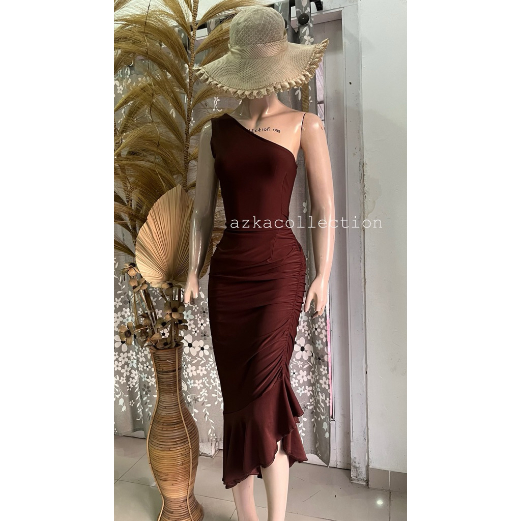 Maxi dress singer dress kondangan