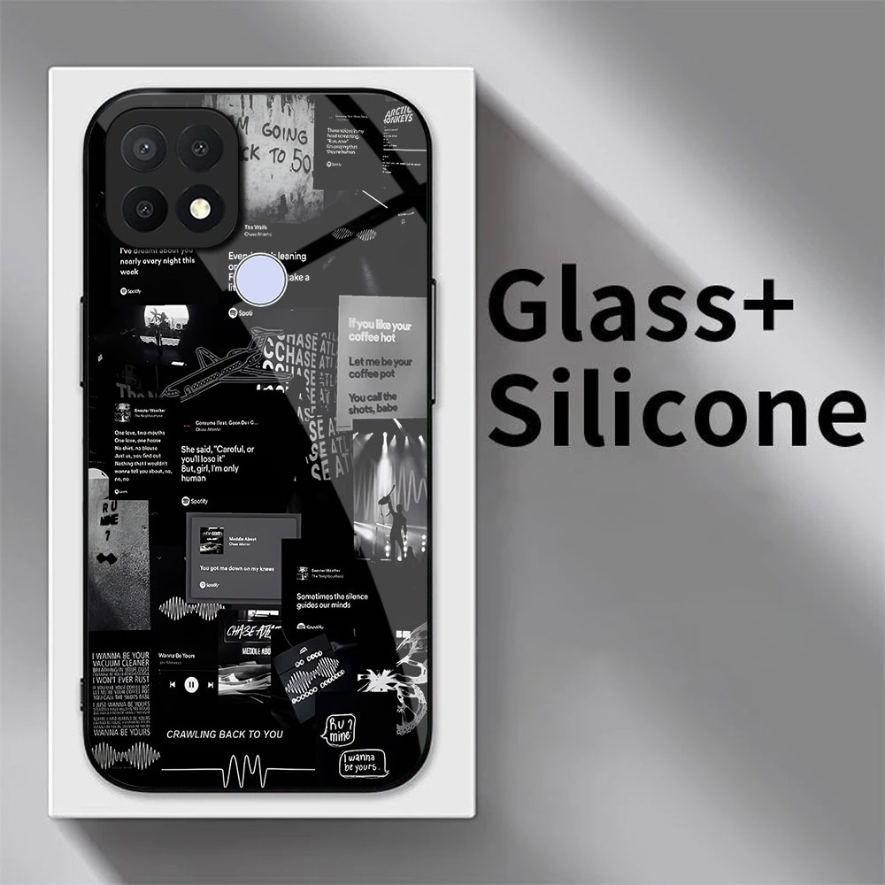 Case Oppo A15 / A15s - Casing Oppo A15 / A15s - ( Aesthetic M07 ) - Case Hp - Casing Hp - Softcase H