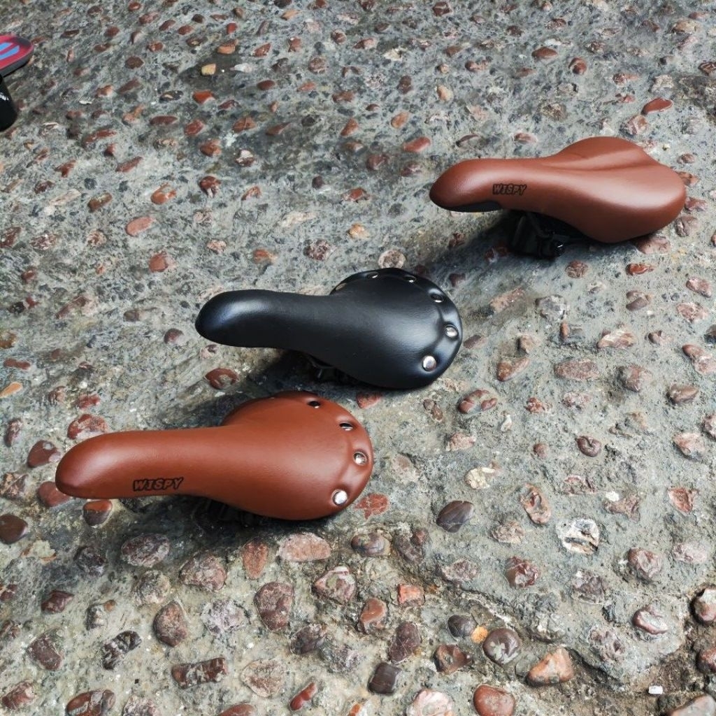 sadel sepeda vintage coklat commuter bike sepeda fixie federal