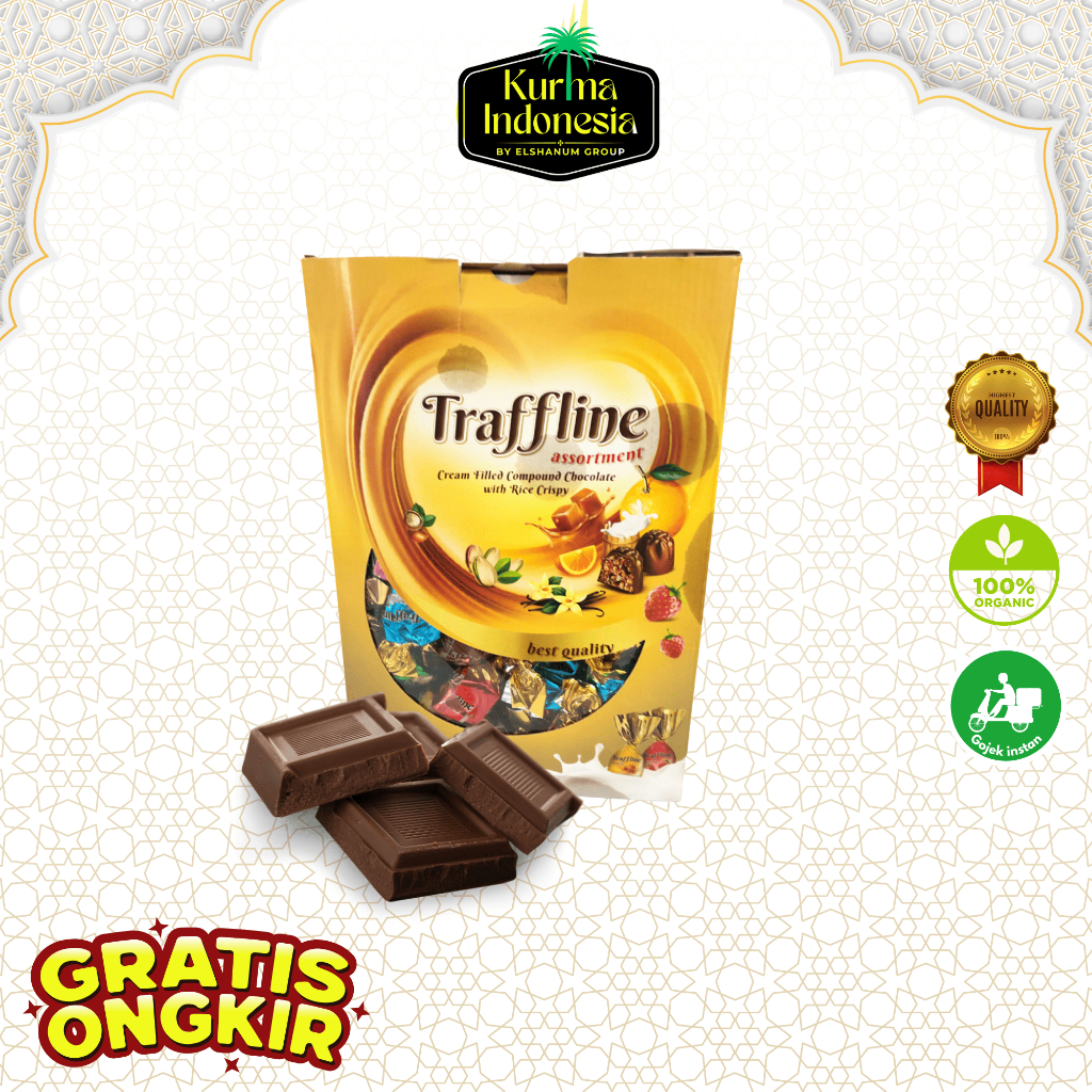 

Coklat Truffline Mix 1kg coklat Arab Mix Cokelat Oleh oleh haji dan umroh