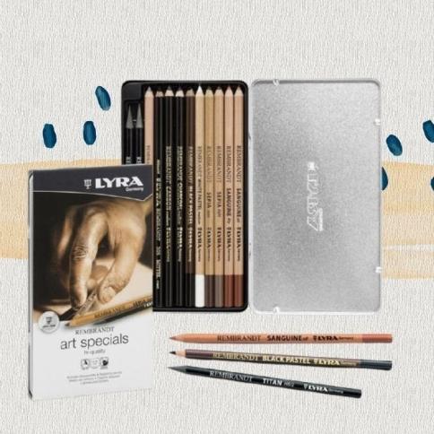 

Lyra Rembrandt Art Specials Pencil Sketsa set 12pcs