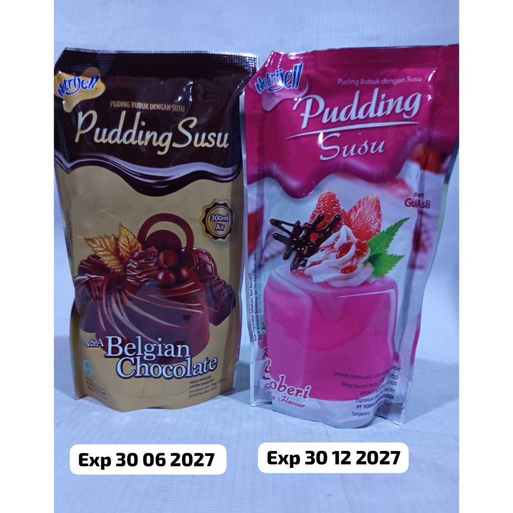 

nutrijel puding lapis rasa cocopandan 110gr termurah