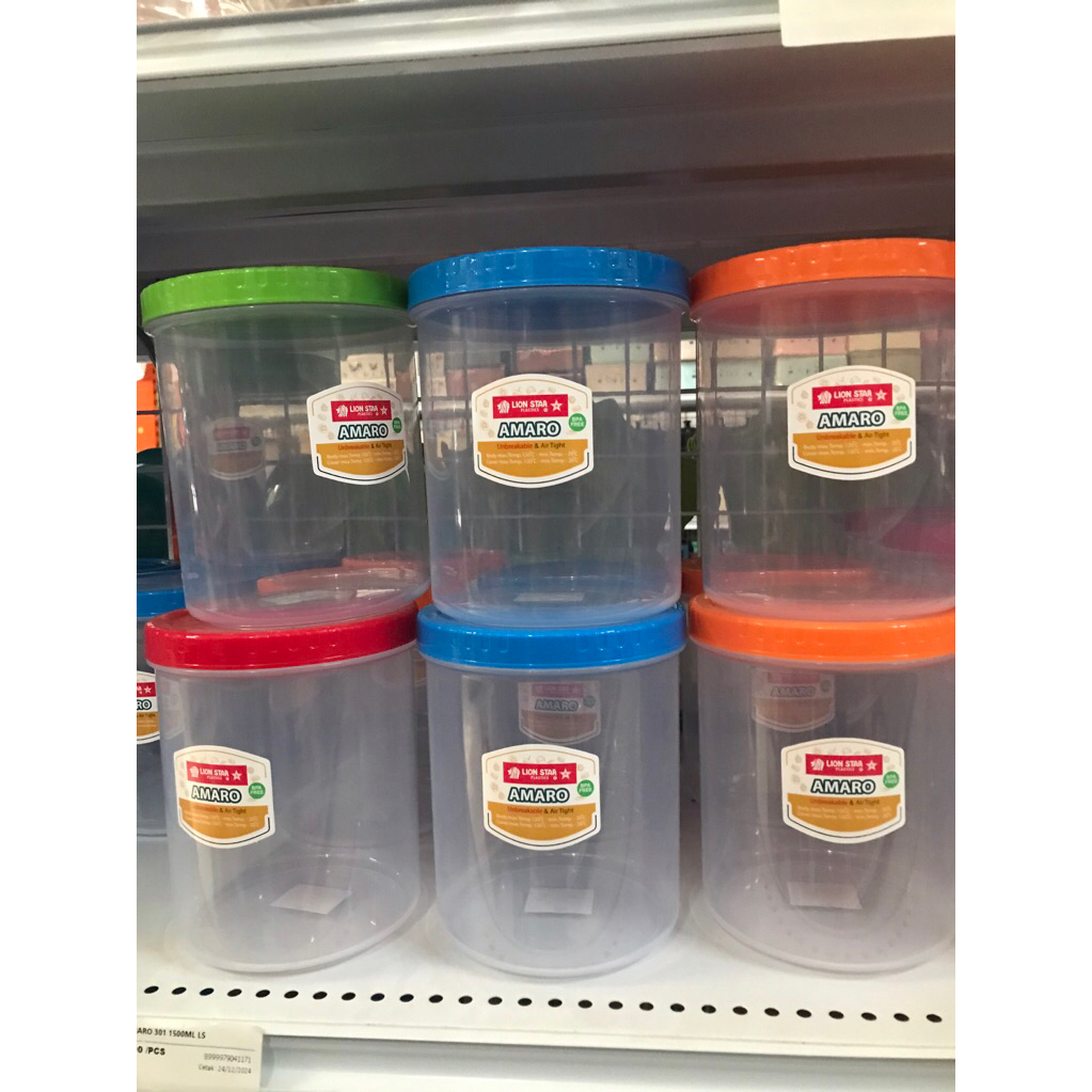 Lion Star Amaro Toples Makanan 1500Ml Per Pcs