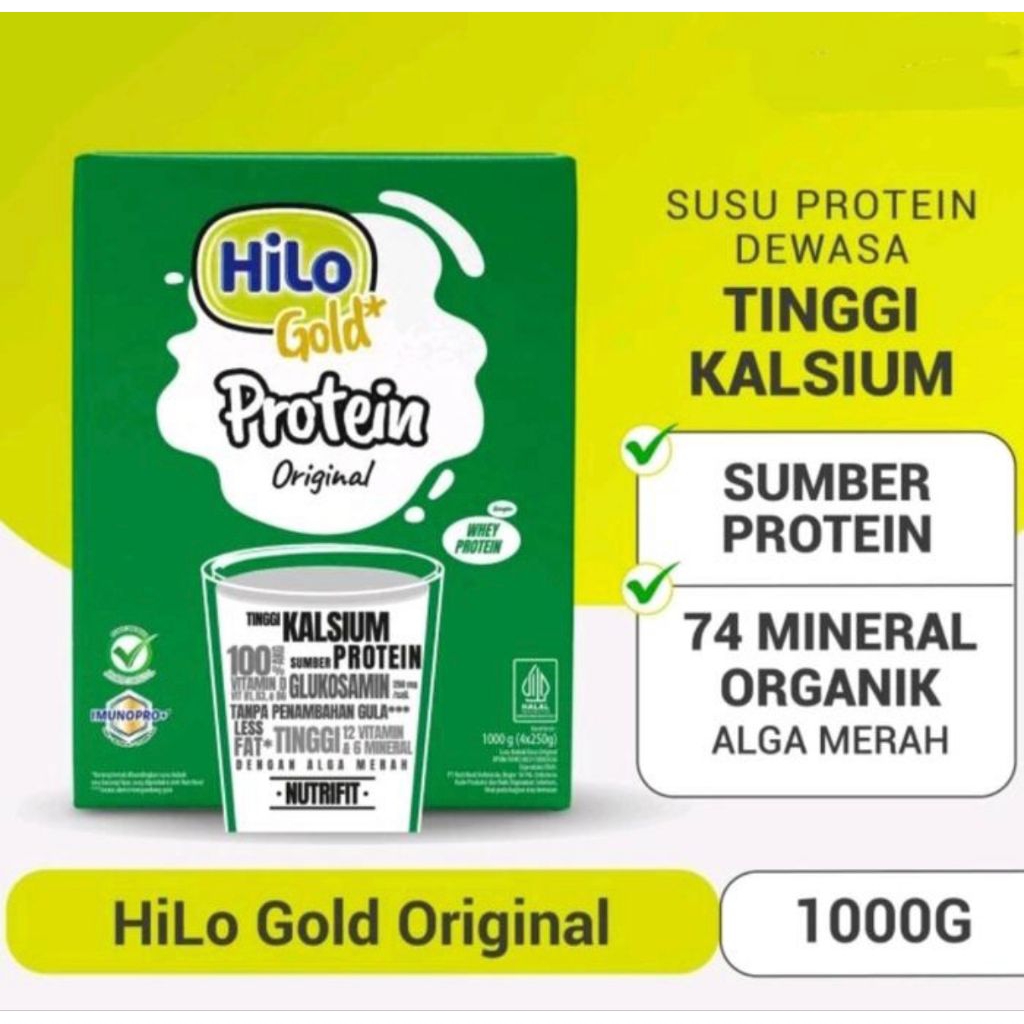 

HiLo Gold rasa original 1000gr 1kg