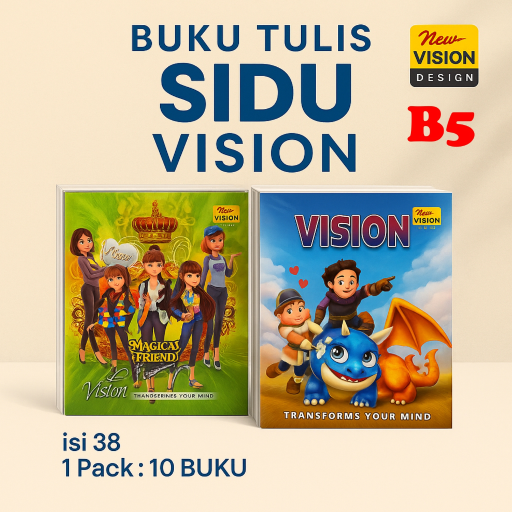 

Buku Tulis A5 Isi 38 Lembar Murah ATK Sekolah dan Kantor