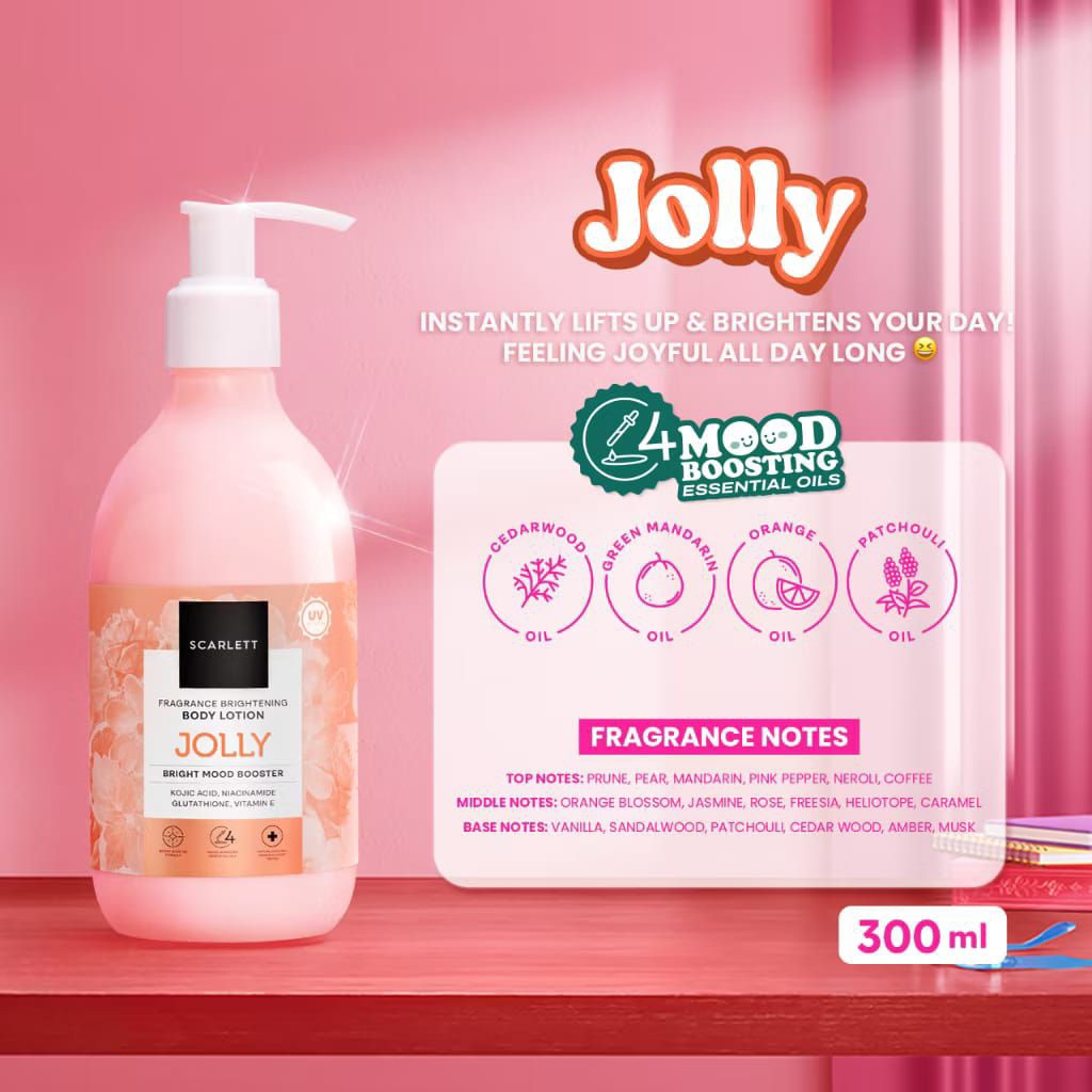 scarlet body lotion Jolly BPOM