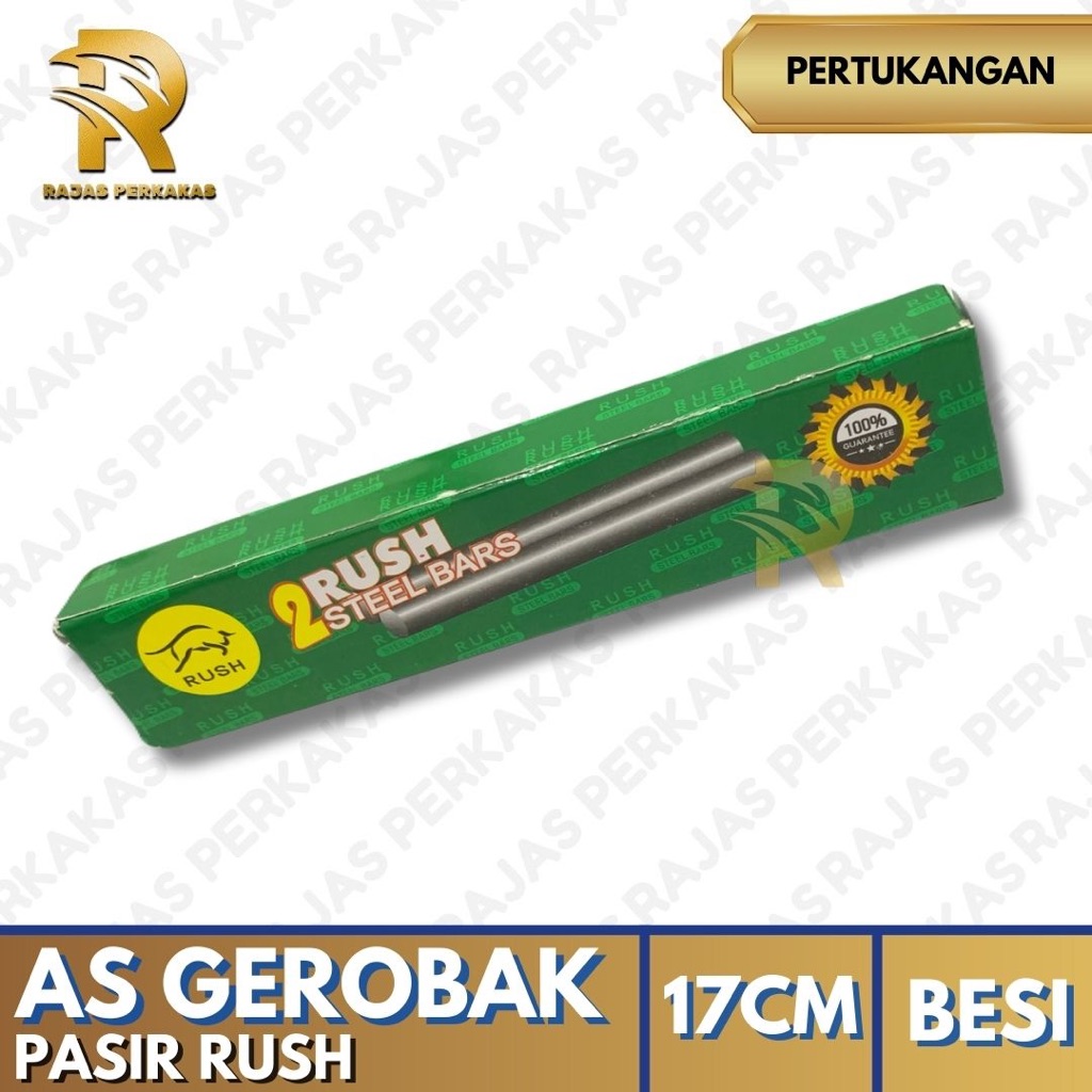 AS GEROBAK PASIR RUSH / AS GEROBAK BESI / AS GEROBAK 1SET 2PCS