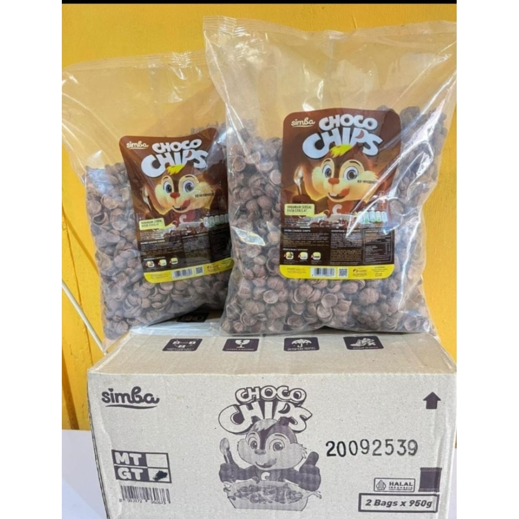 

1pak simba choco chips 1kg