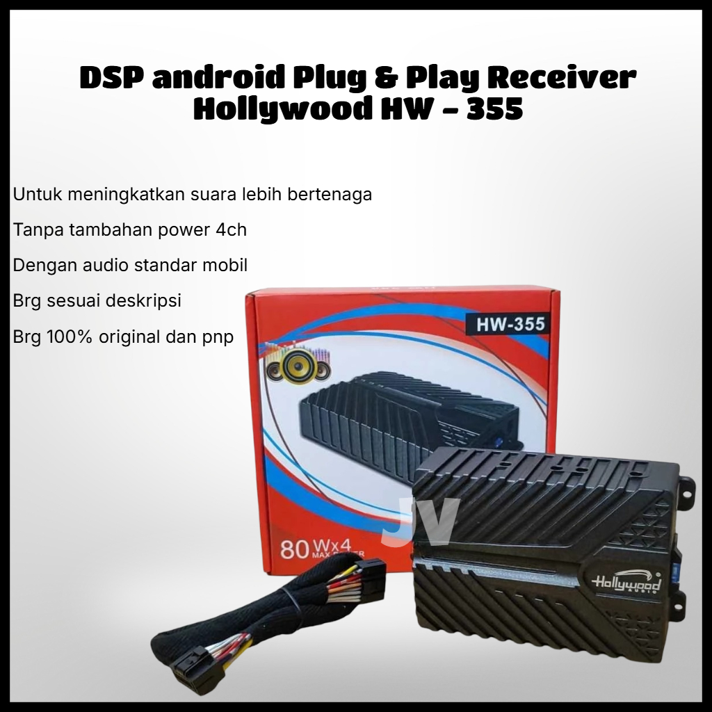 DSP android Plug & Play Receiver Hollywood HW - 355