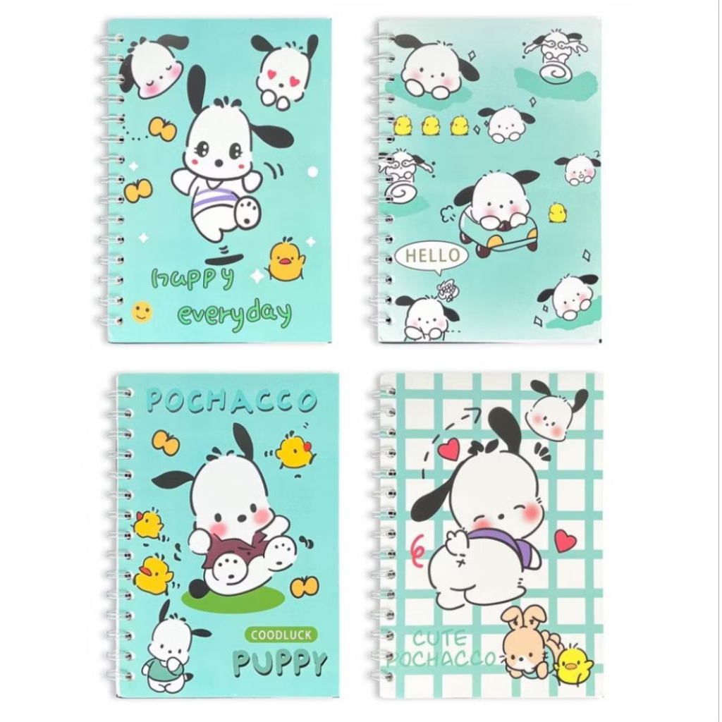 

Nitebook spiral A5 Kuromi Pochacco Capybara
