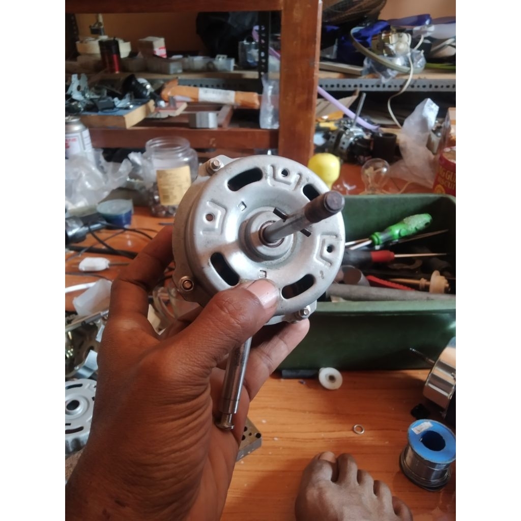 Dinamo Motor Kipas Angin dengan Gulungan Tembaga dan Bearing Termodifikasi