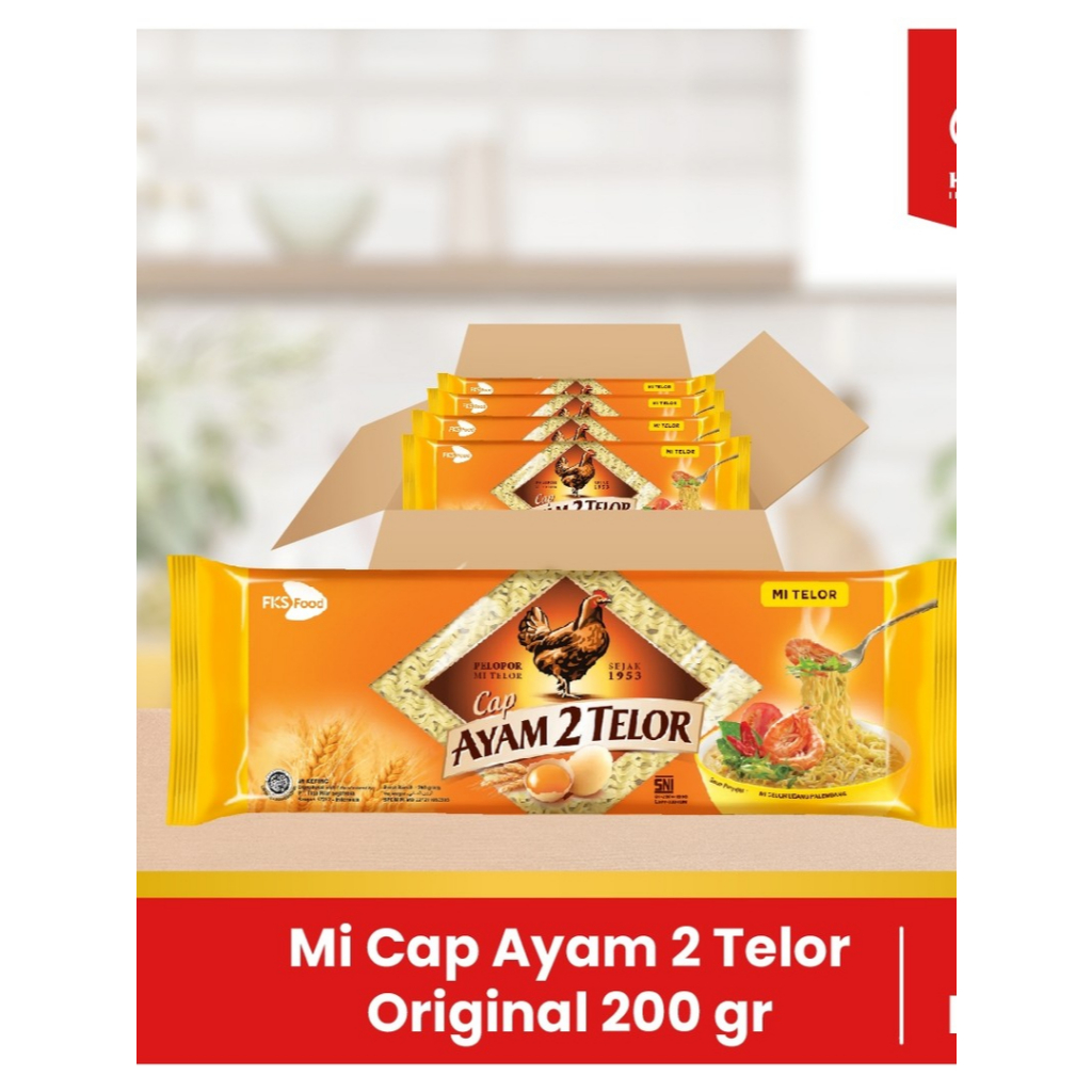 

Mi Cap Ayam 2 Telor - Original - 1 Karton - 20 Pcs- 200gr