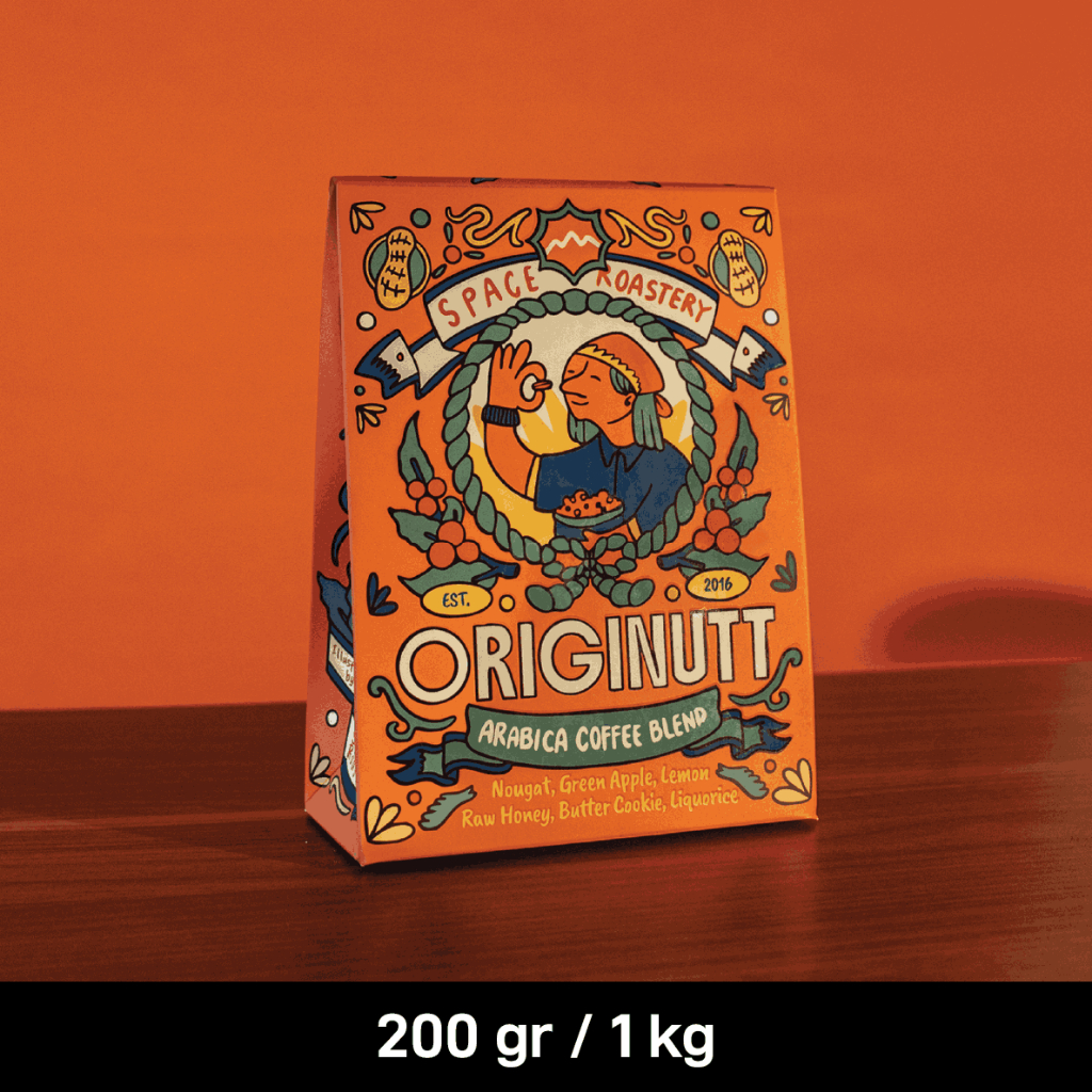 

ORIGINUTT Specialty Espresso Coffee Beans by Space Roastery Biji Kopi/Bubuk Arabika