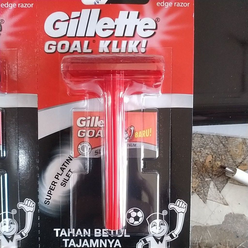SILET GILLETTE GOAL KLIK, PER PCS
