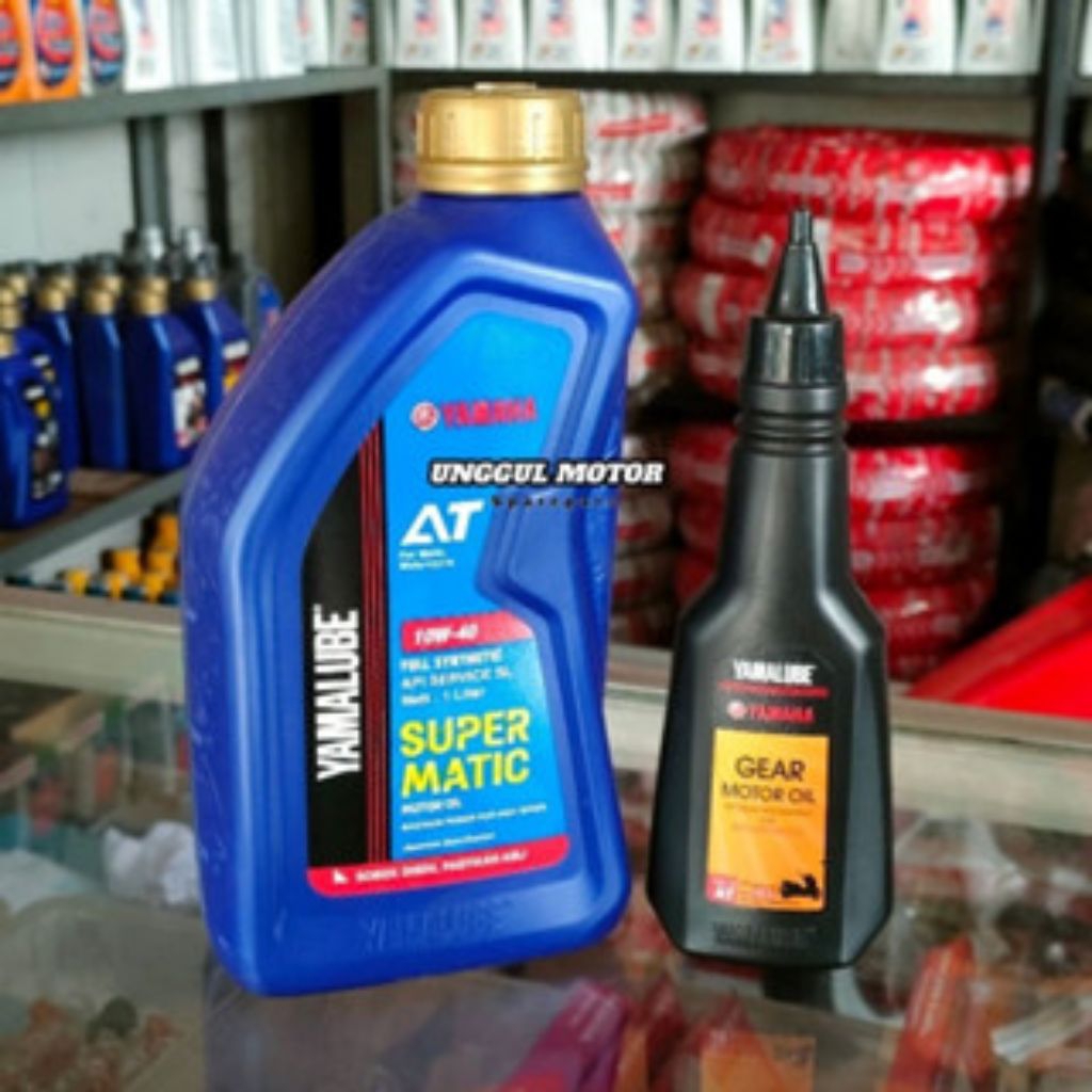 Paket Oli Yamalube Super Matic & Oli Yamalube Gear 150 ml