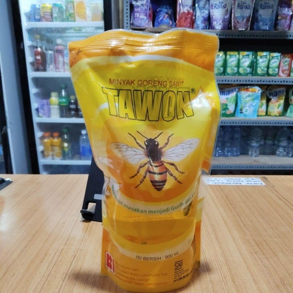 

Minyak goreng tawon 900ml