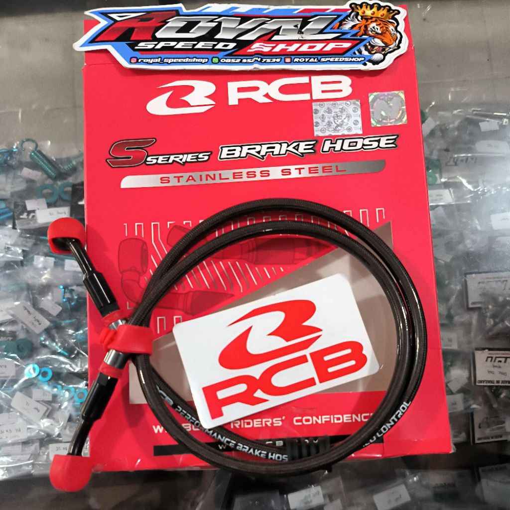 Selang  Rem RCB 100cm Selang rem Universal Tali Rem RCB Karbon