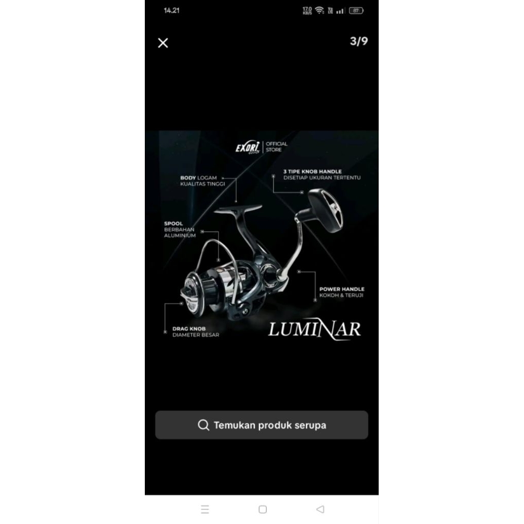 KATROL EXORI LUMINAR SW