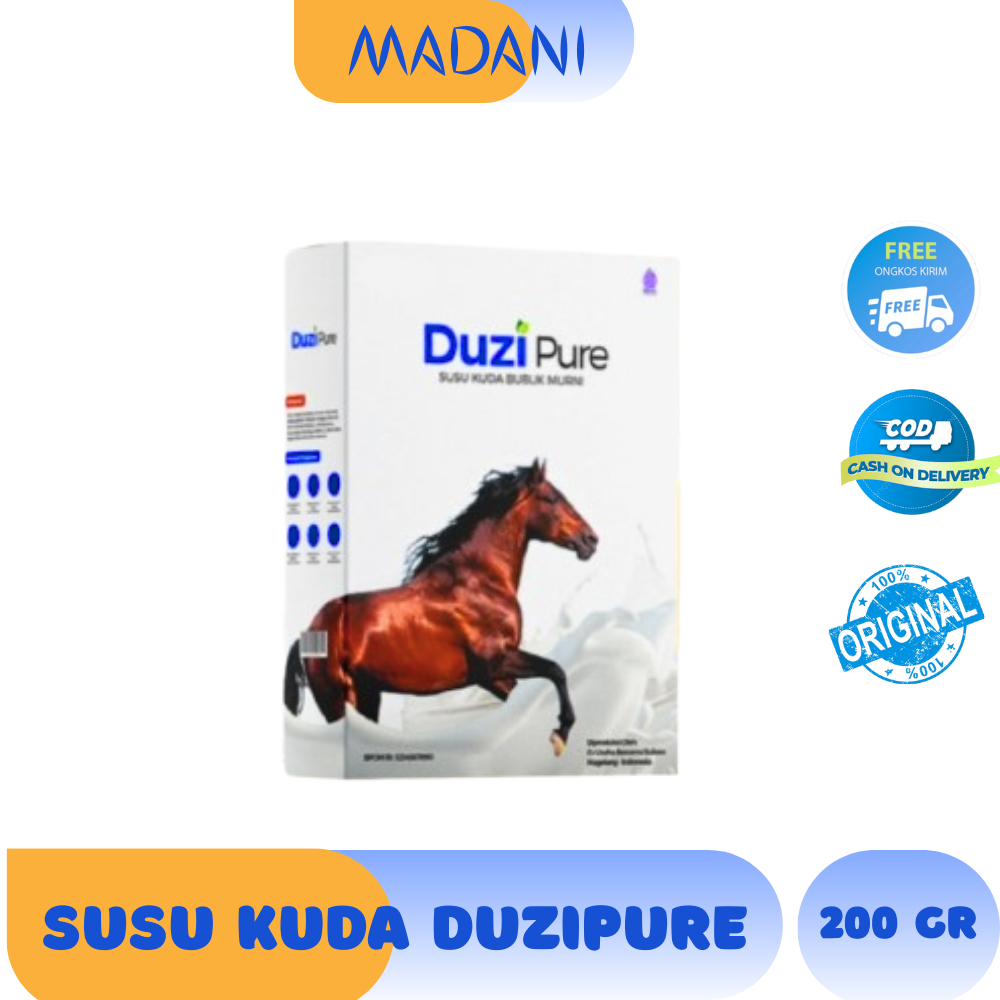 

Duzi Pure Susu Kuda murni Untuk Asam Urat, Tulang dan Nyeri Sendi 100% Original