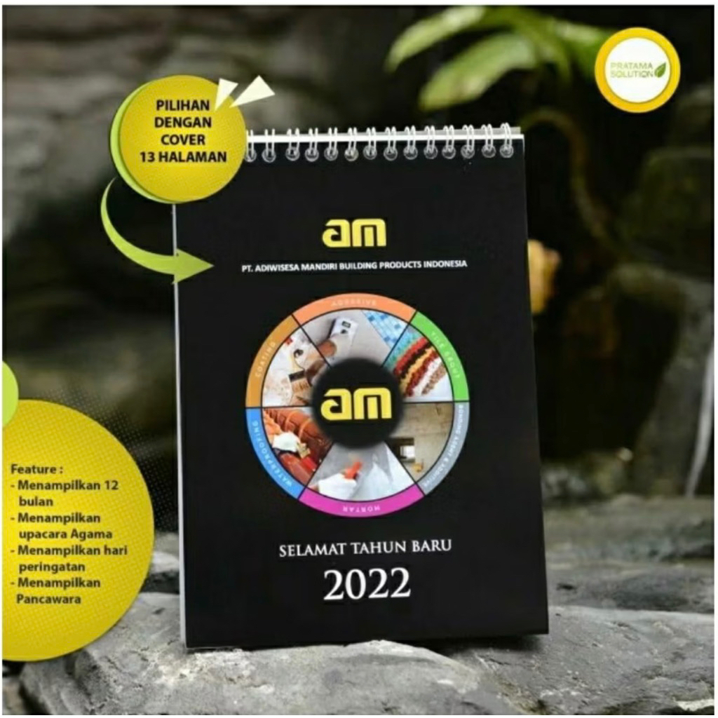 

Aksesoris Meja kalender Bali 2025 seri duduk bisa custom