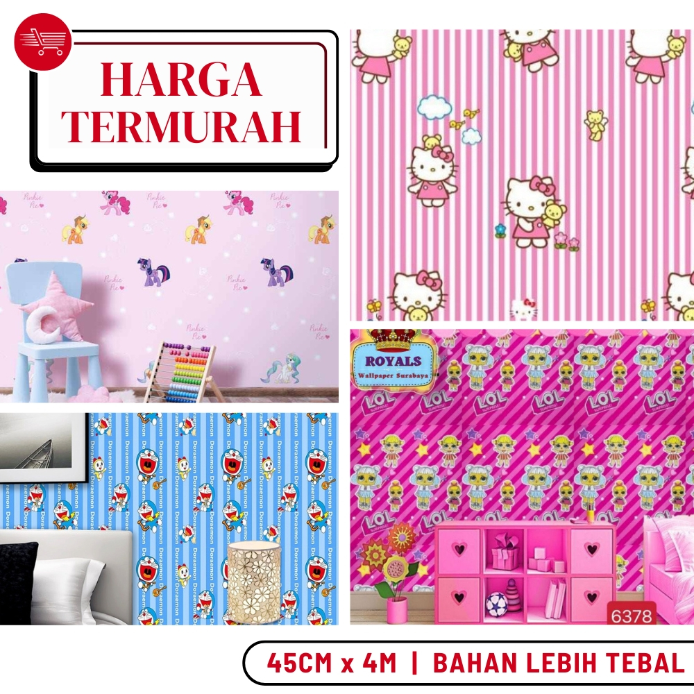 Wallpaper Kamar Anak Wallpaper Dinding Kamar Tidur Anak Wallpaper Karakter Wallpaper Dinding Anak