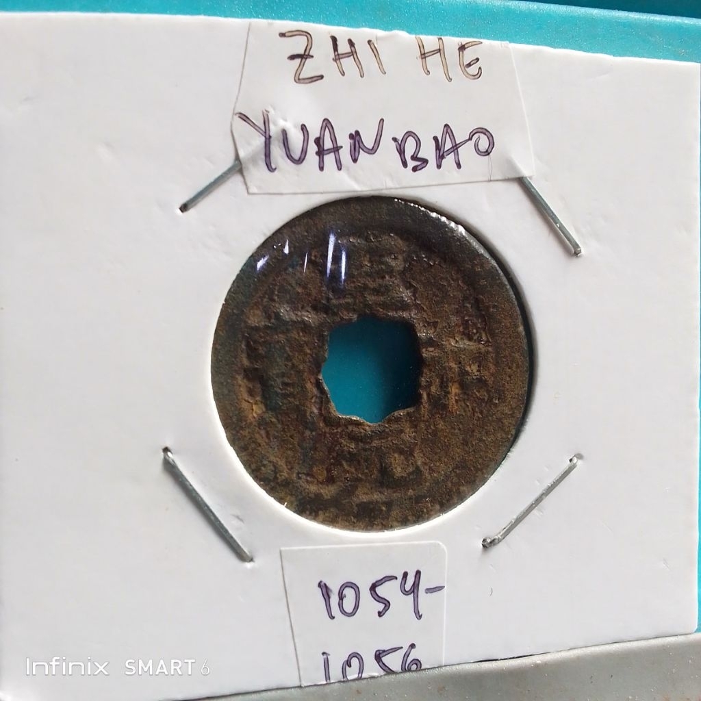 koleksi koin kepeng gobog kuno zhi he yuan bao