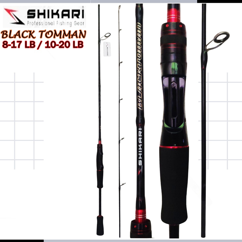 Shikari Black Tomman 8-17 LB/10-20 LB
