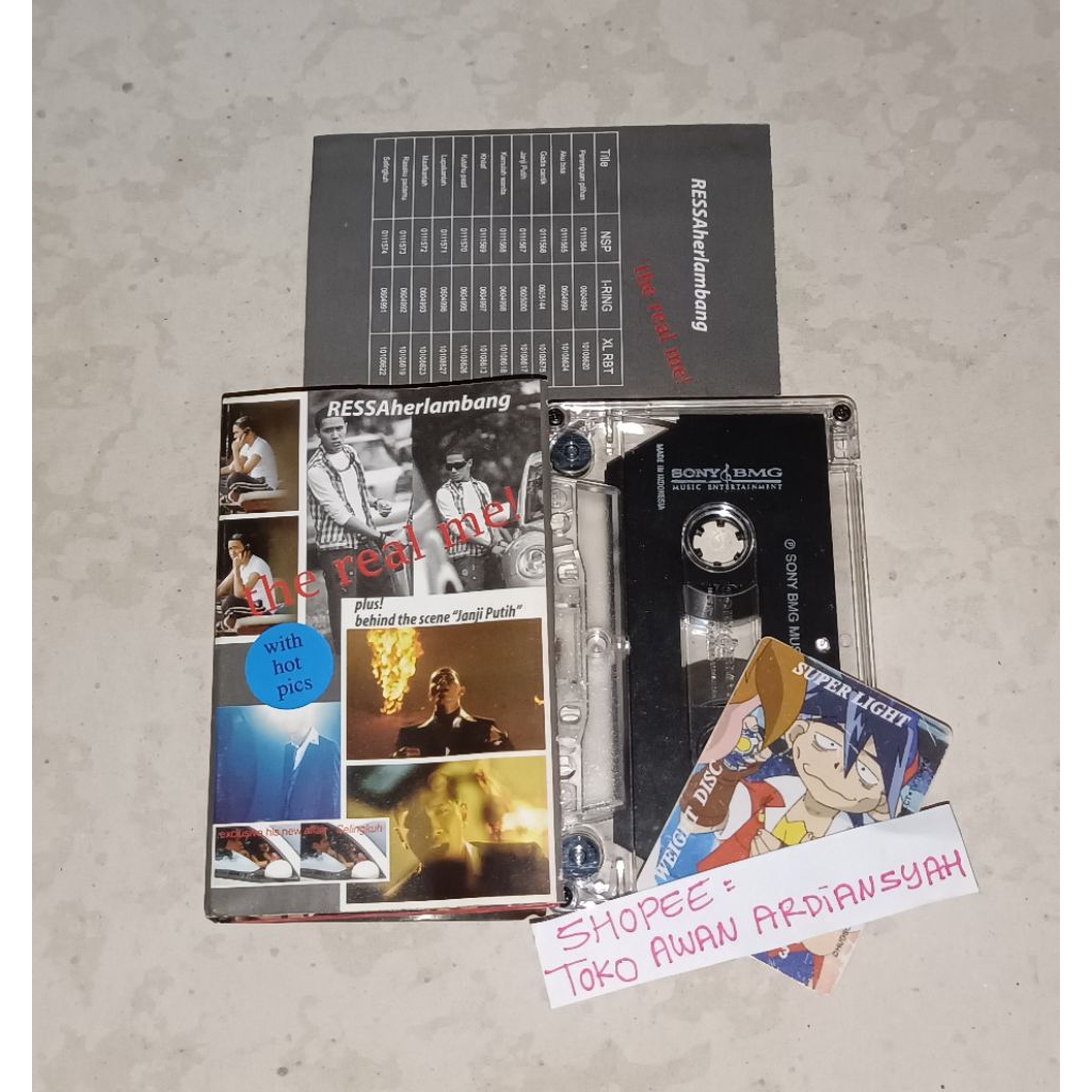kaset pita ressa herlambang the real me