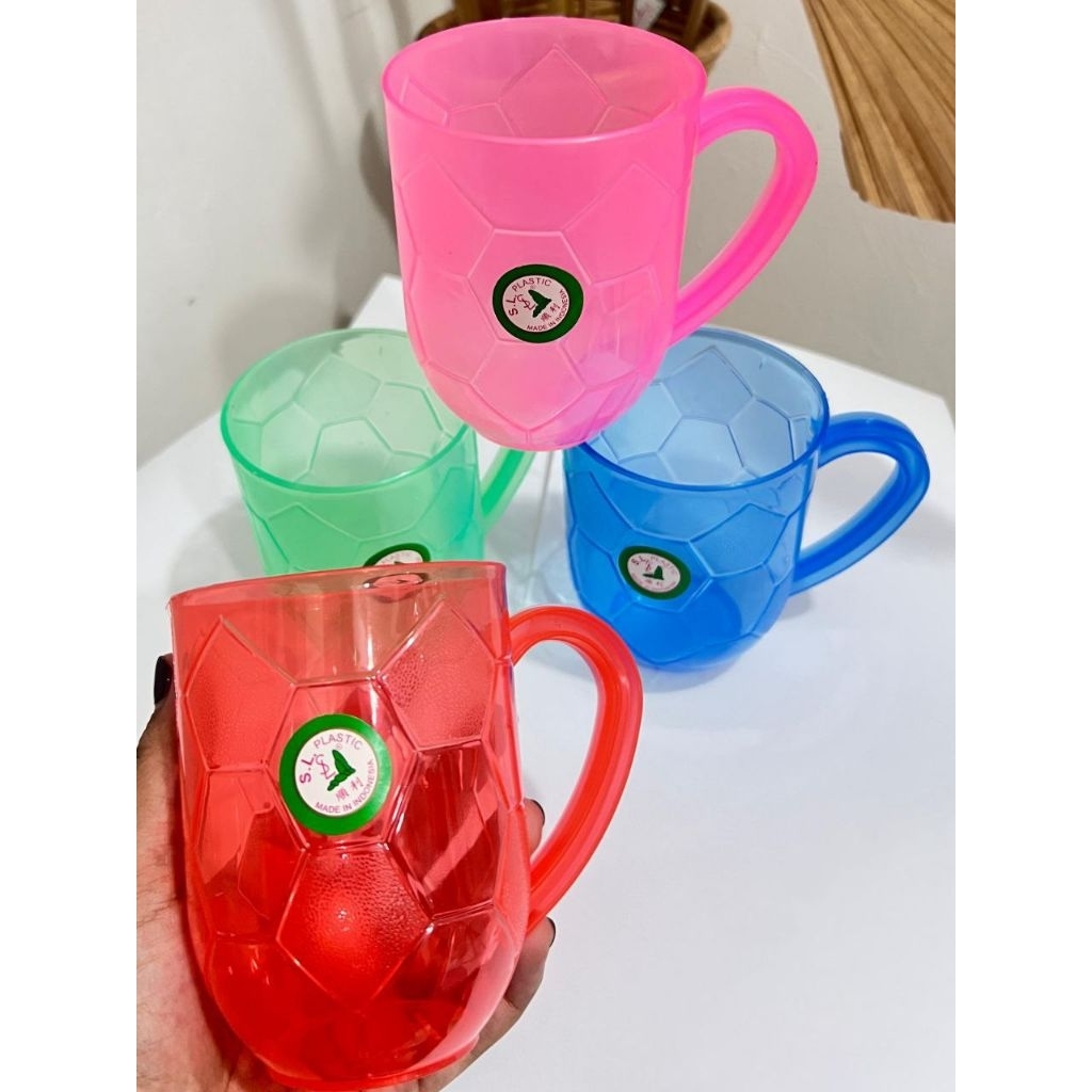 SL GELAS AFRICA GELAS PLASTIK TEBAL GELAS ES CANGKIR MINUM