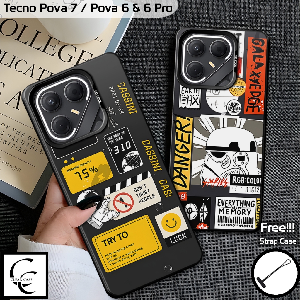 Casing So Cool Tecno Pova 7 Terbaru 2025 | SoftCase HP Tecno Pova 7 | Tecno Pova 6 & Tecno Pova 6 Pr