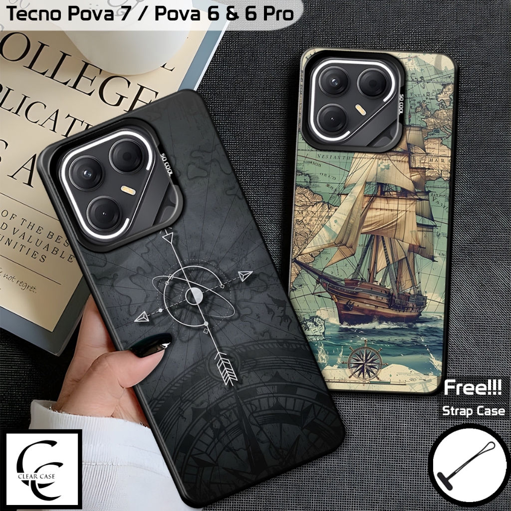 Casing So Cool Tecno Pova 7 Terbaru 2025 | SoftCase HP Tecno Pova 7 | Tecno Pova 6 & Tecno Pova 6 Pr