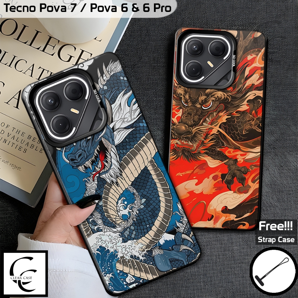 Casing So Cool Tecno Pova 7 Terbaru 2025 | SoftCase HP Tecno Pova 7 | Tecno Pova 6 & Tecno Pova 6 Pr