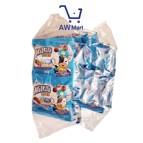 

MILKITA BITES BIRU 1 PAK ISI 30 SACHET