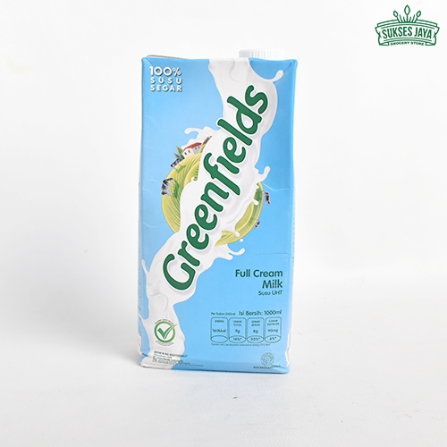 

Greenfields Susu UHT Full Cream 950ml