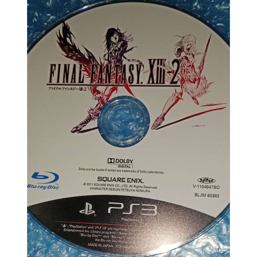 KASET SECOND PS3 FINAL FANTASY XIII-2