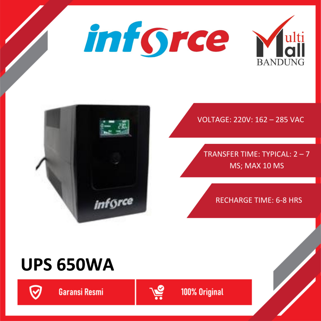 UPS INFORCE 650WA / UPS 650NA