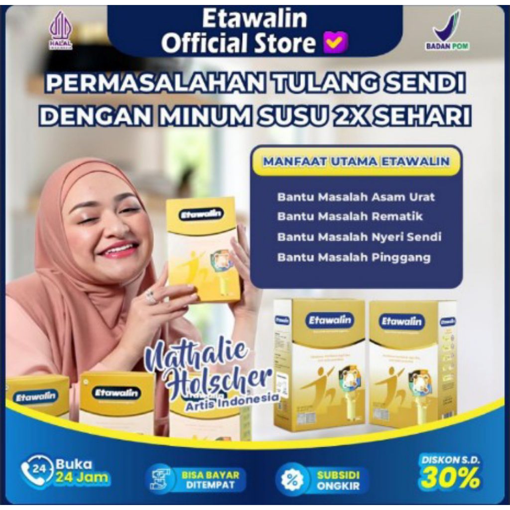 

Susu Kambing Etawa Etawalin Suau kambing dengan Formulasi Herbal